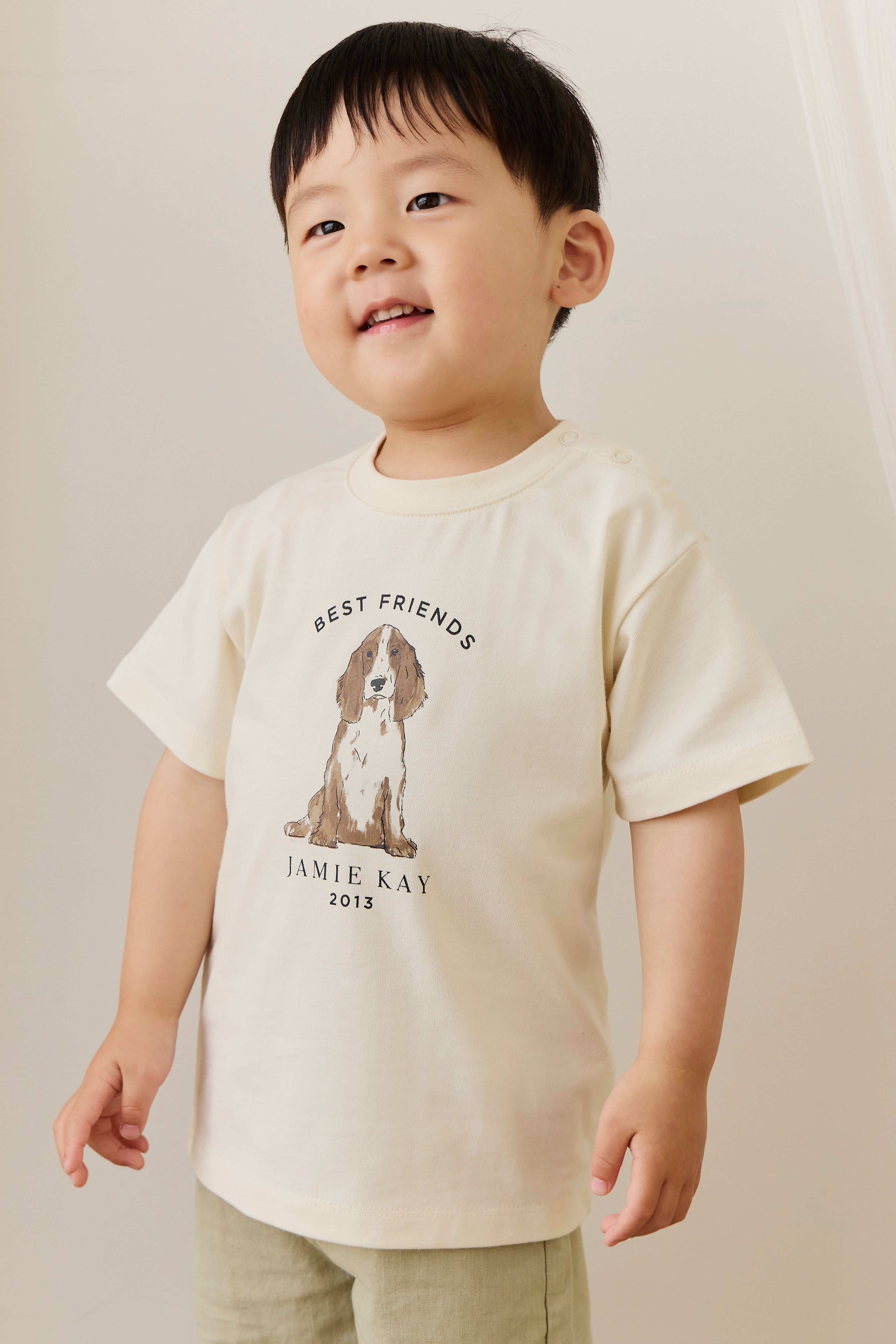 Short décontracté en lin et coton vert sauge pour enfant avec taille élastique et respirant